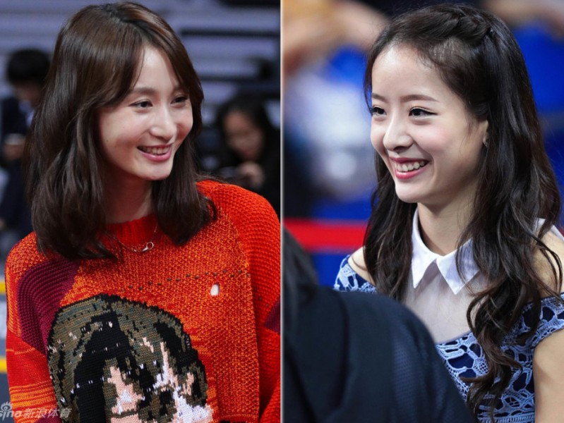 CBA总决赛温情一幕：场边太太团抢镜，铁血硬汉背后的温柔力量