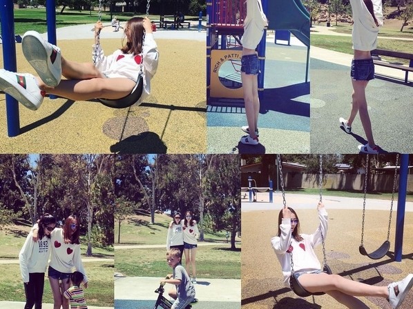 从T台到加州阳光，陈露的大长腿踏出别样人生