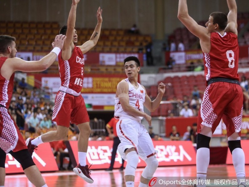 斯坦科维奇杯揭幕战：中国男篮红队首节低迷，负于克罗地亚