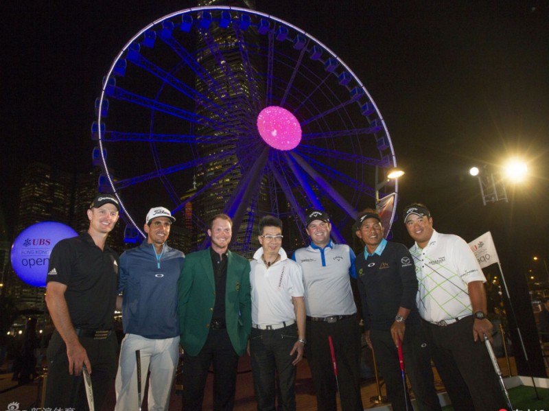 星光璀璨摩天轮下 高球群英十八米慈善推杆赛温暖香江