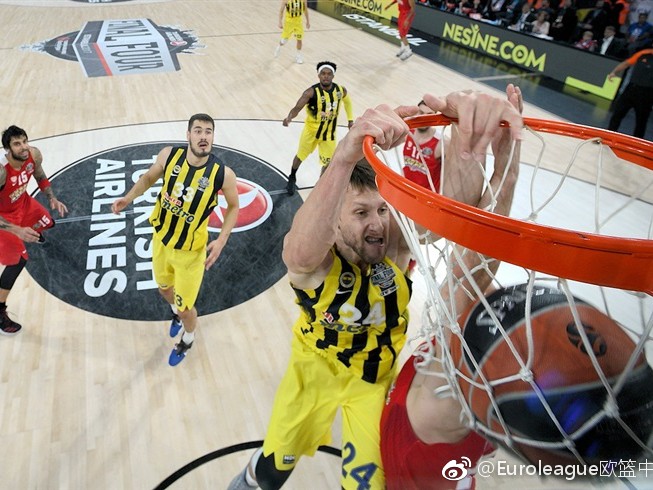 王者加冕激情一刻 欧冠篮决赛史诗画卷