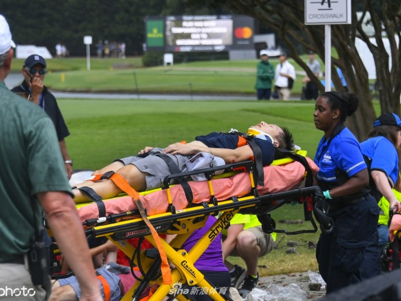 巡回锦标赛突遭雷击惊魂 六名观众不幸受伤