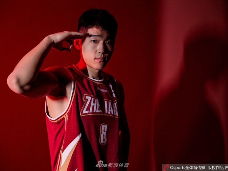 浙江稠州金租队新赛季创意写真：青春风暴的锋芒与梦想